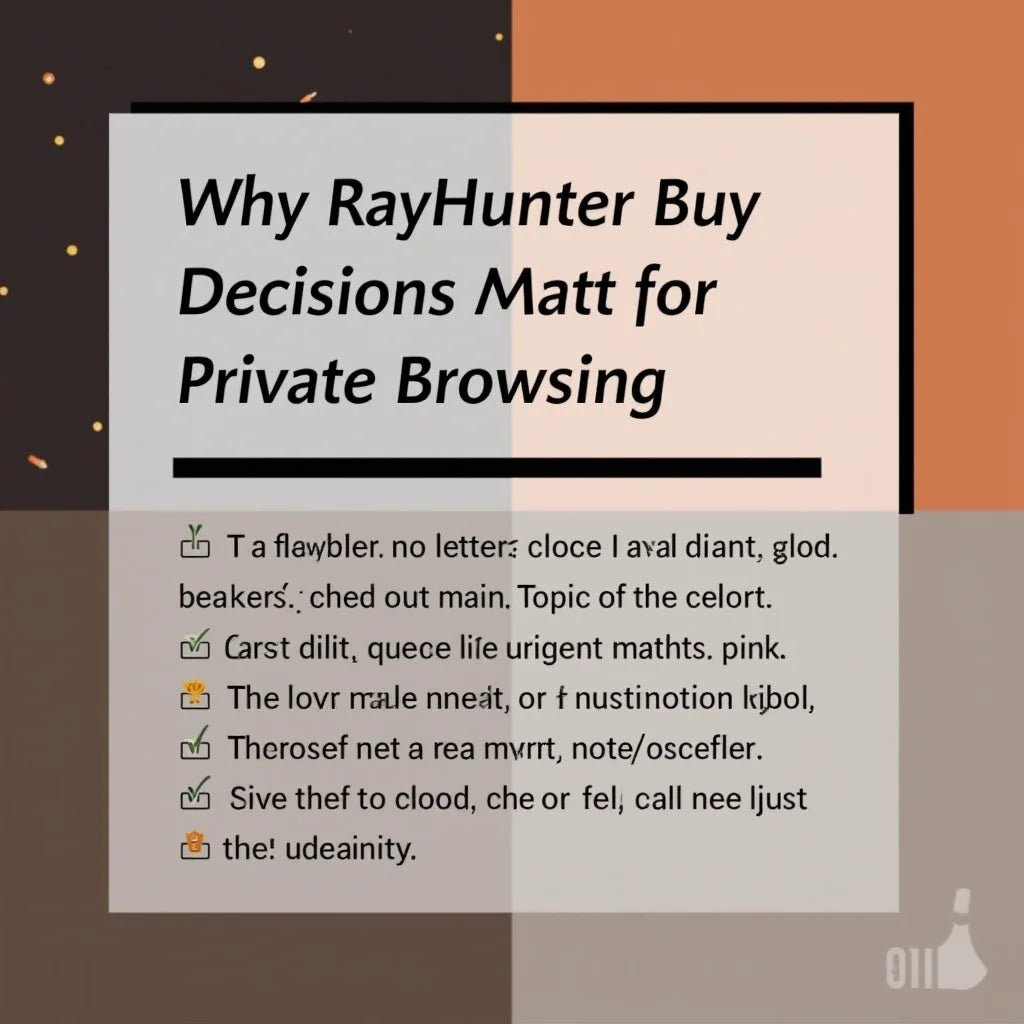 Why RayHunter Buy Decisions Matter for Private Browsing - Security & Privacy Tools | STS Collective
