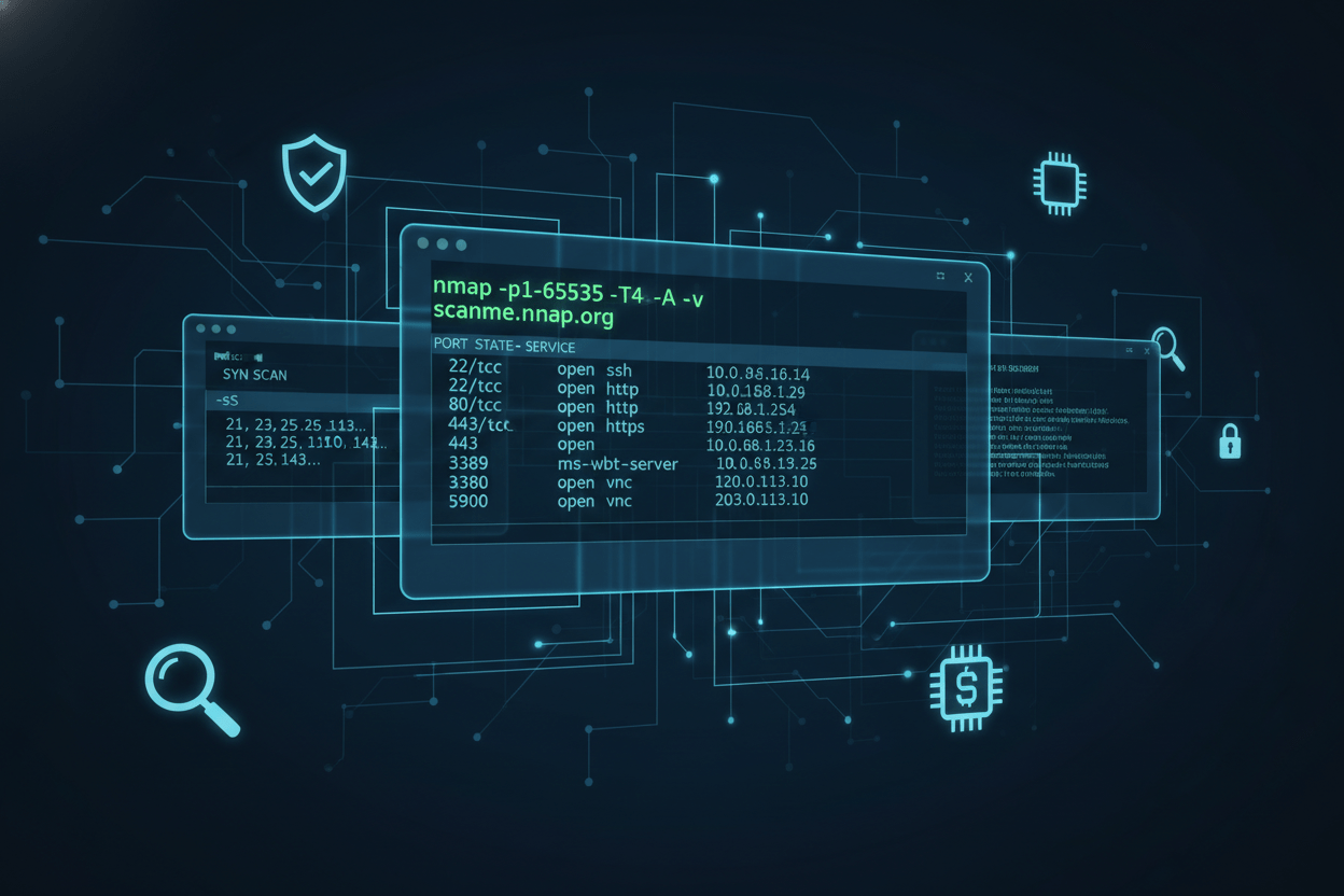 Free Nmap Command Generator Tool - Build Network Security Scan Commands | STSCollective - Security & Privacy Tools | STS Collective