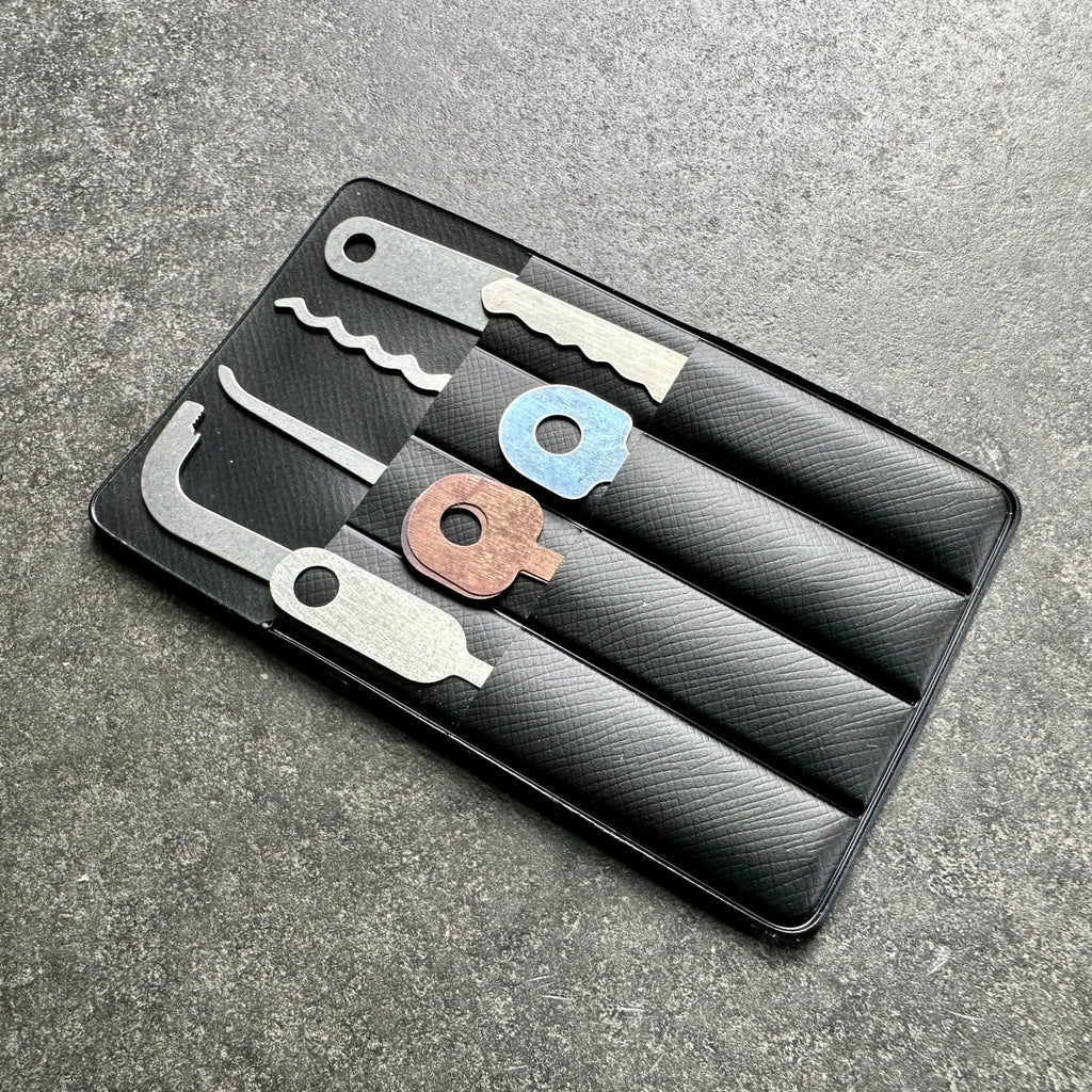 Wallet Carry Lock Pick Set Spycraft 101