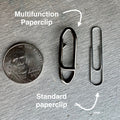 Low Profile Multifunction Paperclips - 4 Pack Spycraft 101