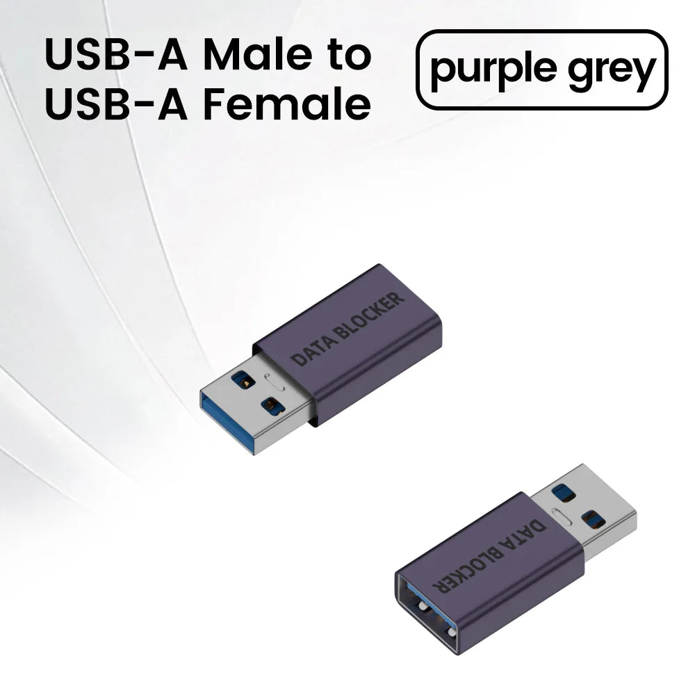 STS USB A/C Data Blocker Charge-Only Privacy Adapter