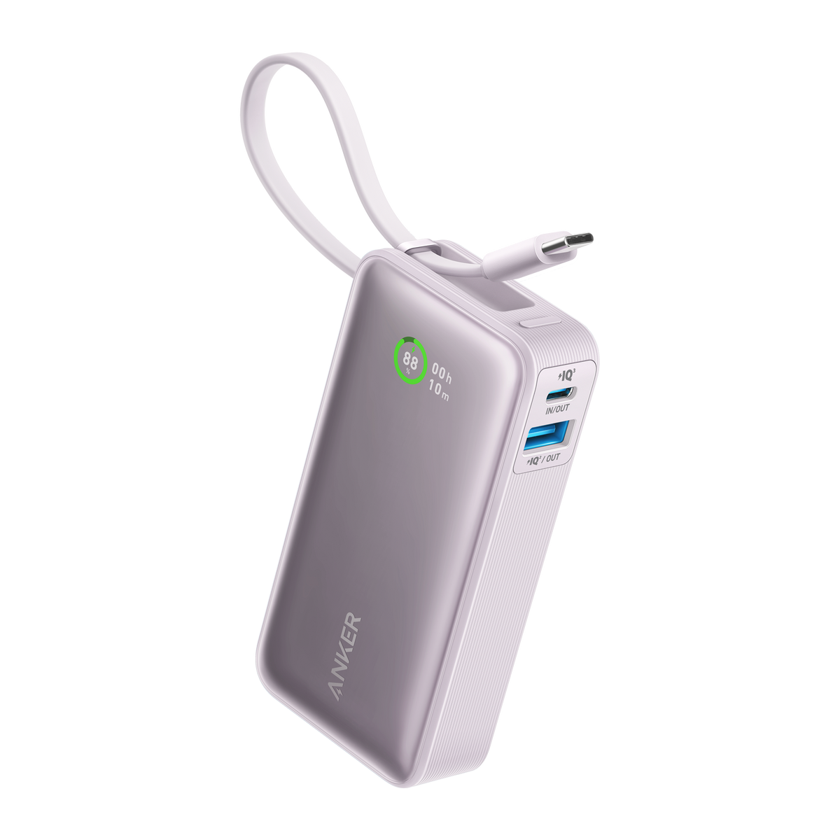 Anker Nano Power Bank (30W, Built-In USB-C Cable) Anker