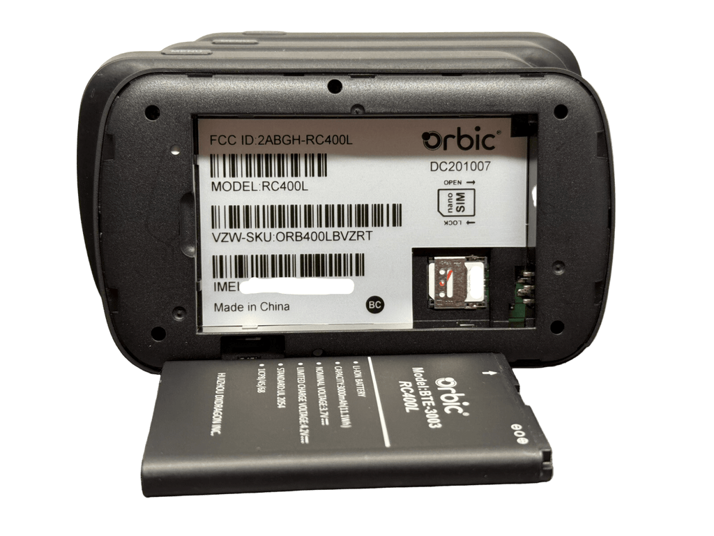 Used - RayHunter Orbic RC400L IMSI Catcher Detector | Stingray / Cell Site Simulator Detection Hotspot - STS Technologies LLC