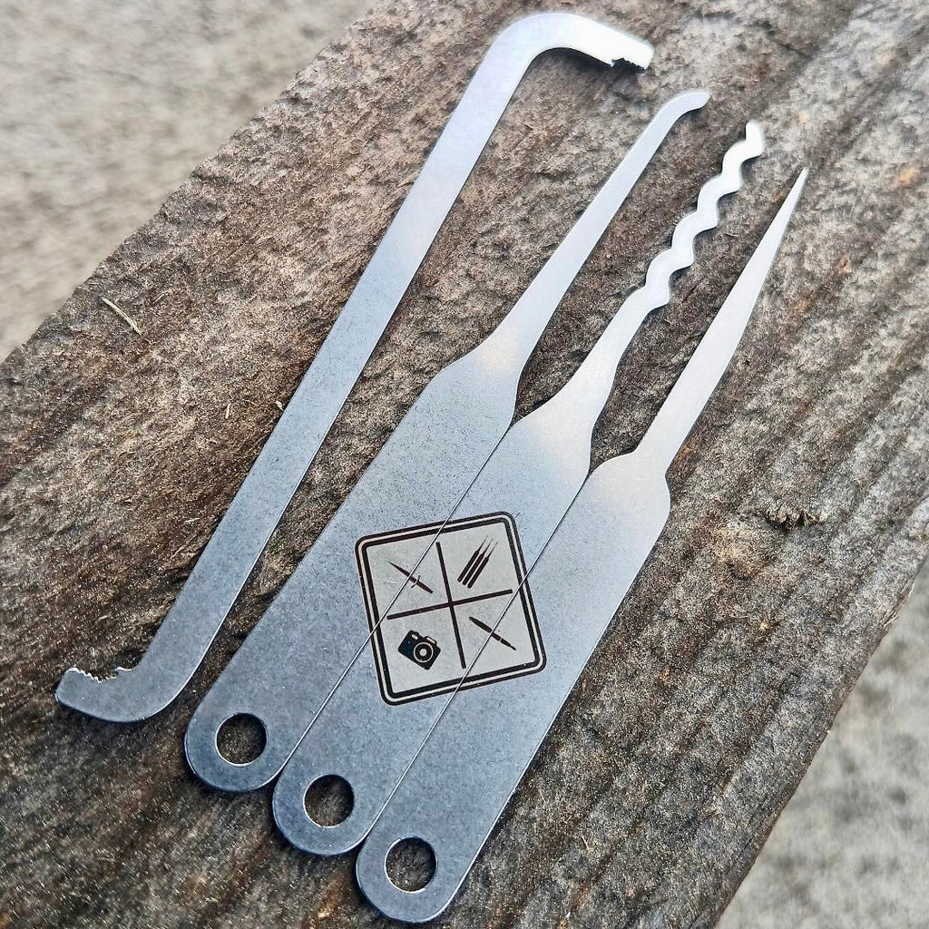 Wallet Carry Lock Pick Set Spycraft 101