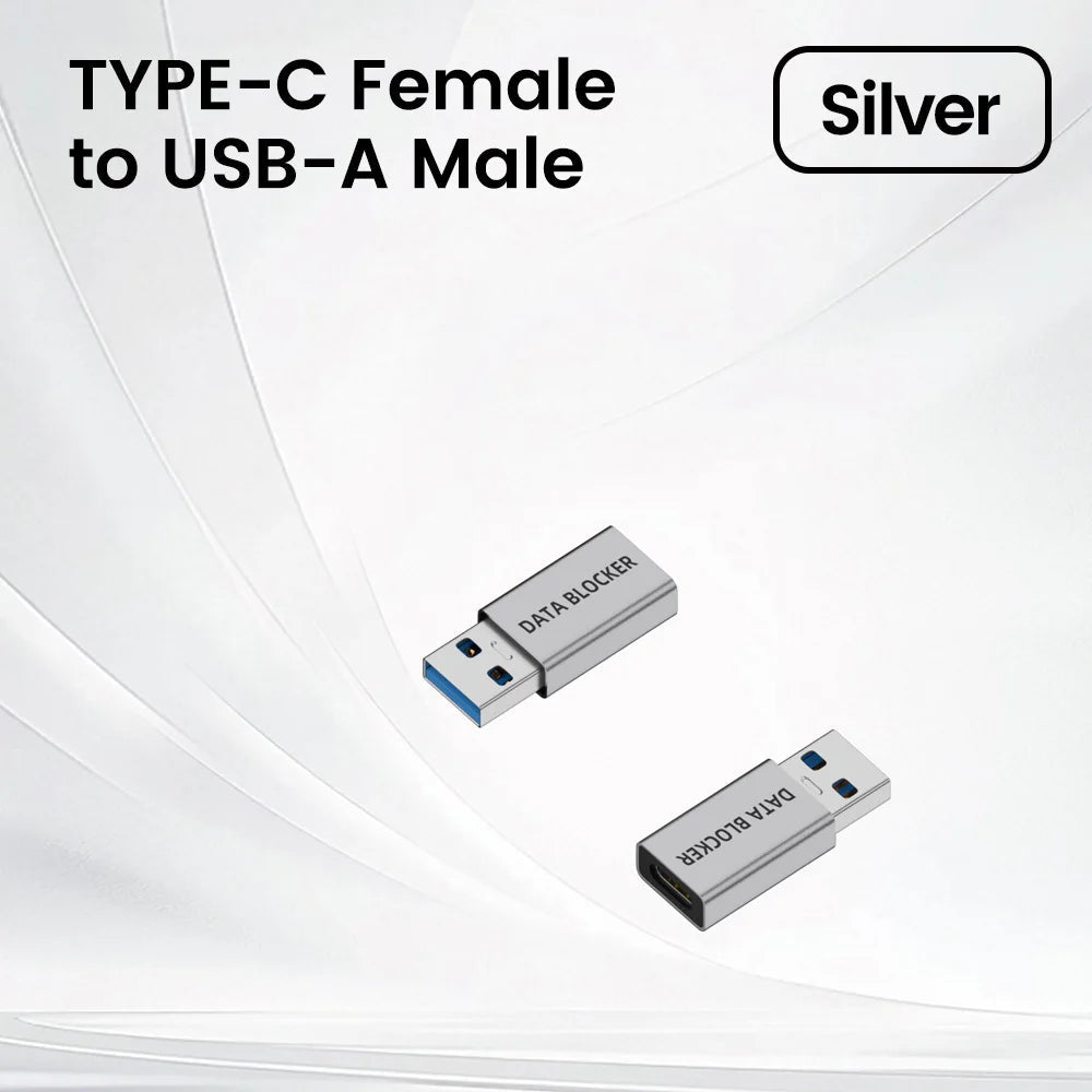 STS USB A/C Data Blocker Charge-Only Privacy Adapter