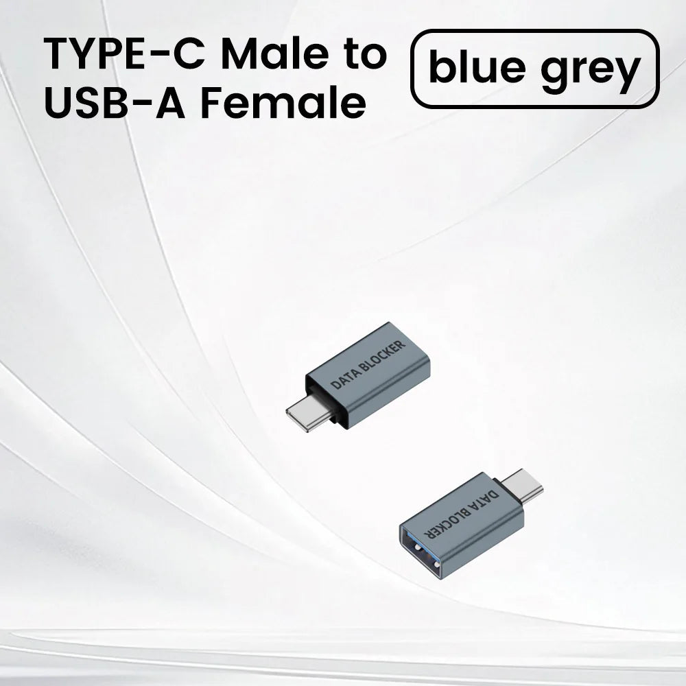 STS USB A/C Data Blocker Charge-Only Privacy Adapter
