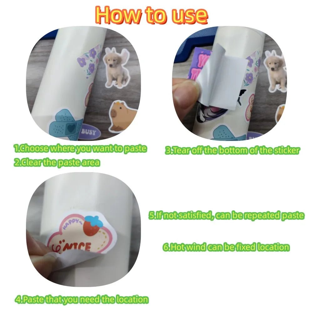 50 or 100 Pack Hacker and Programmer Vinyl Stickers for Laptops, Gear, and Tech Decor - STS Technologies LLC