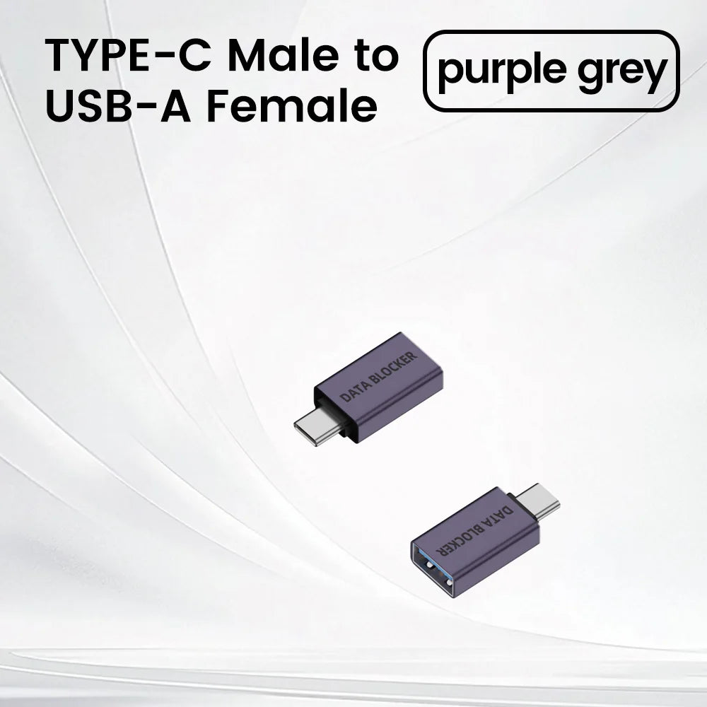 STS USB A/C Data Blocker Charge-Only Privacy Adapter