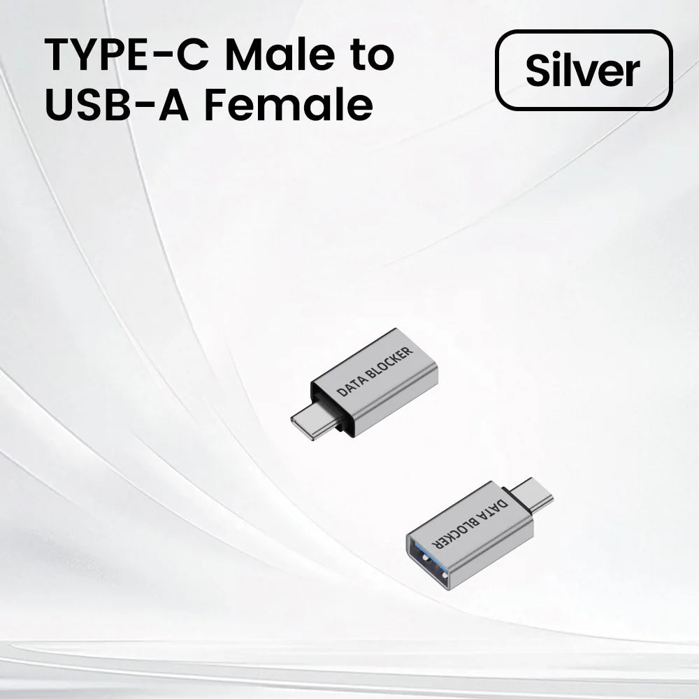 STS USB A/C Data Blocker Charge-Only Privacy Adapter