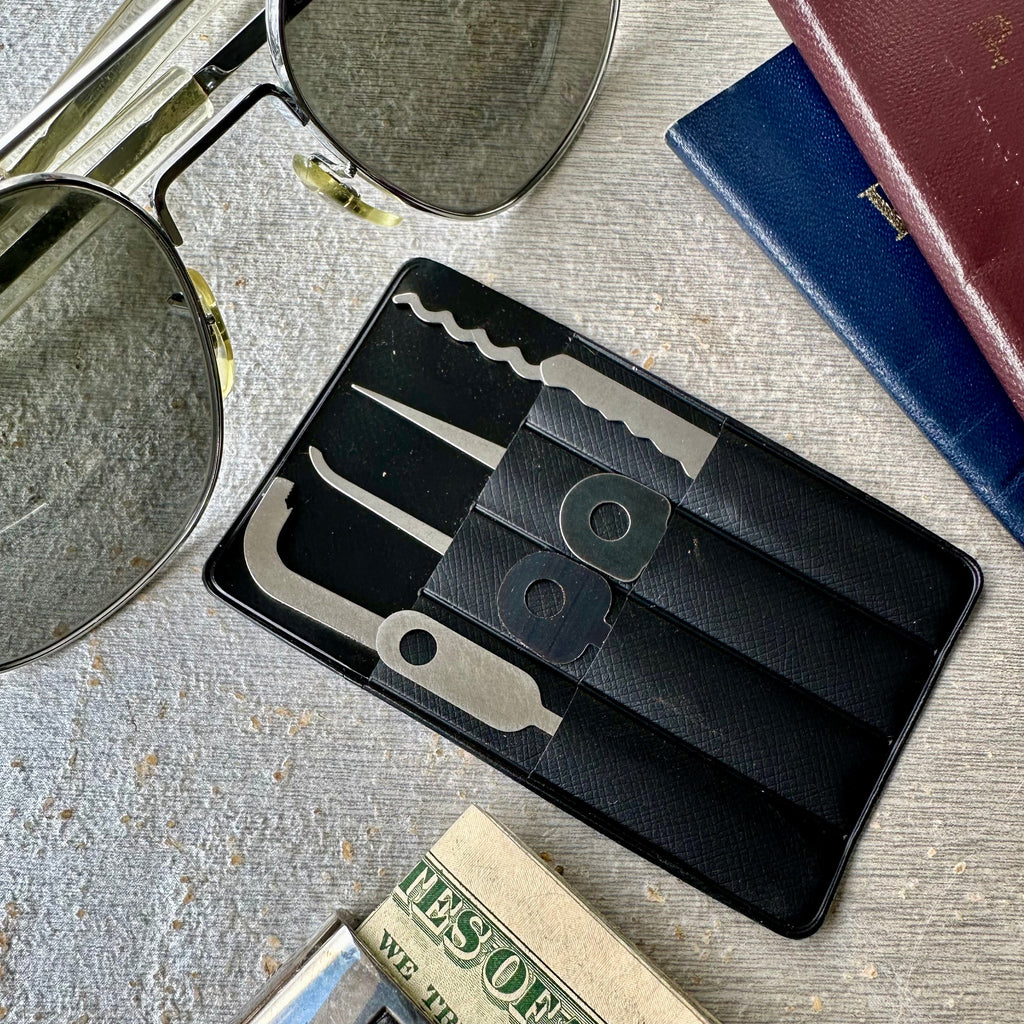 Wallet Carry Lock Pick Set Spycraft 101