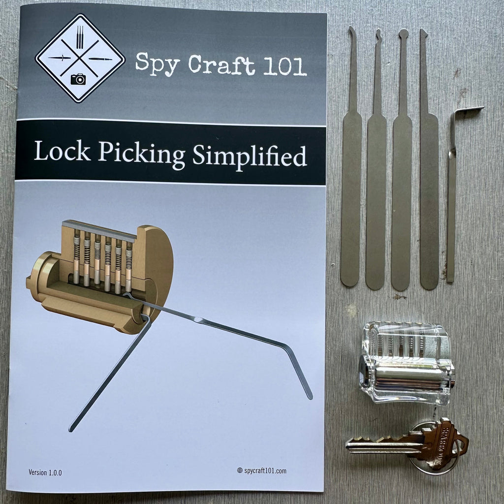 Beginner's Lock Picking Kit Spycraft 101