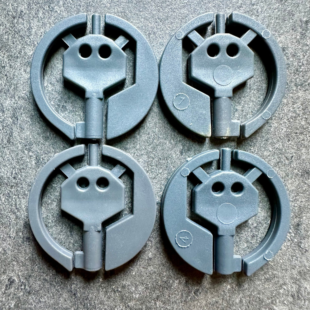 Emergency Handcuff Keys - 4-pack Spycraft 101