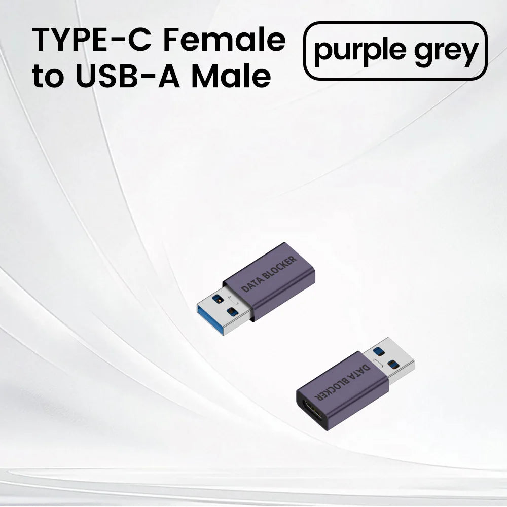 STS USB A/C Data Blocker Charge-Only Privacy Adapter