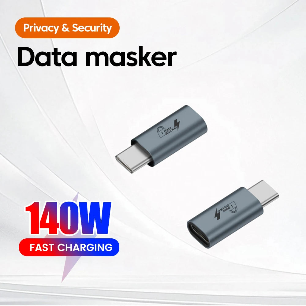 STS USB A/C Data Blocker Charge-Only Privacy Adapter