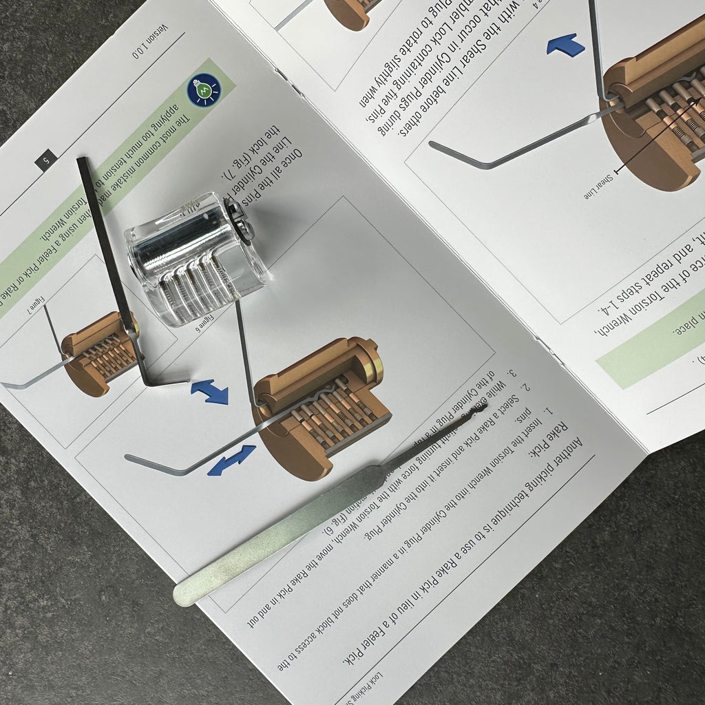Beginner's Lock Picking Kit Spycraft 101