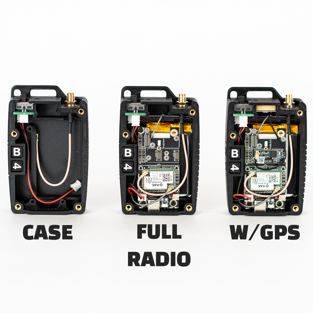 Atlavox M1 Meshtastic™ Radio w/Gizont Antenna Atlavox.com