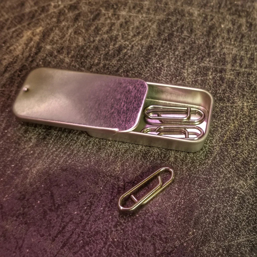Low Profile Multifunction Paperclips - 4 Pack Spycraft 101