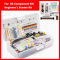 Electronic Components 830 Hole-Breadboard Kit Electrolytic Capacitor Resistor LED MB-102 for UNO R3 Component Pack Beginner Kit Selvanelle