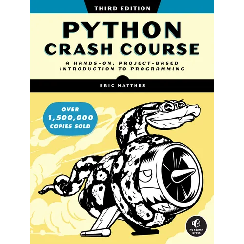 Python Crash Course, 3rd Edition: A Hands-On, Project-Based Introduction to Programming - Paperback Books by splitShops