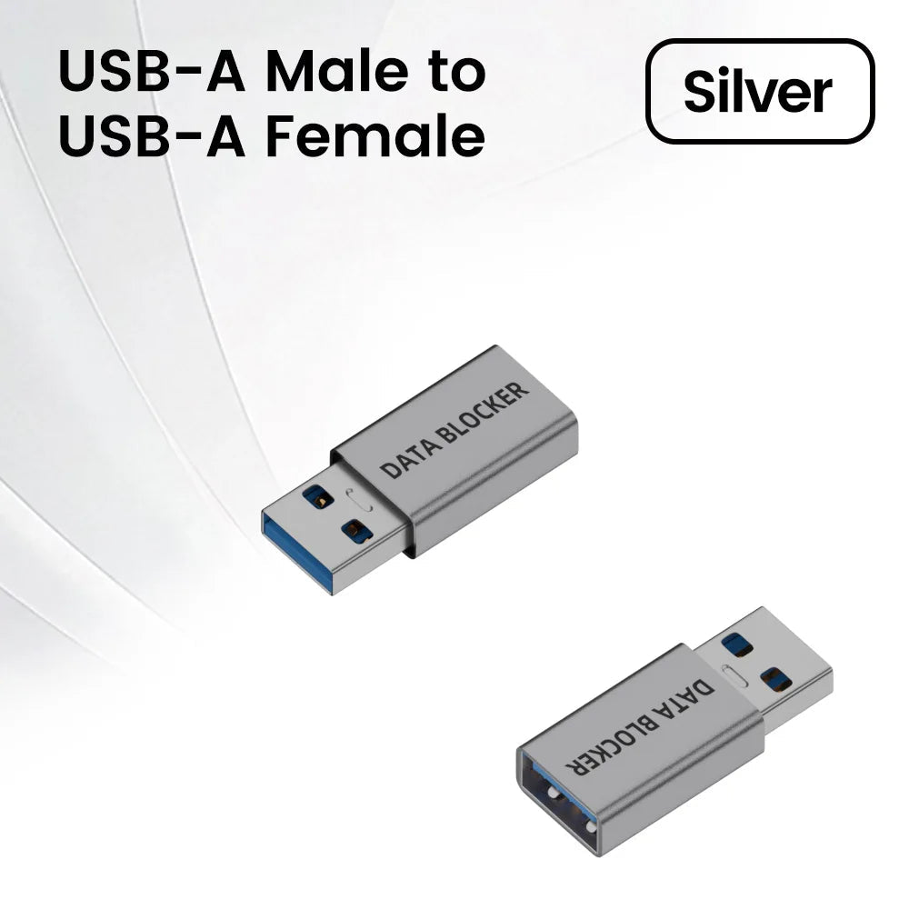 STS USB A/C Data Blocker Charge-Only Privacy Adapter