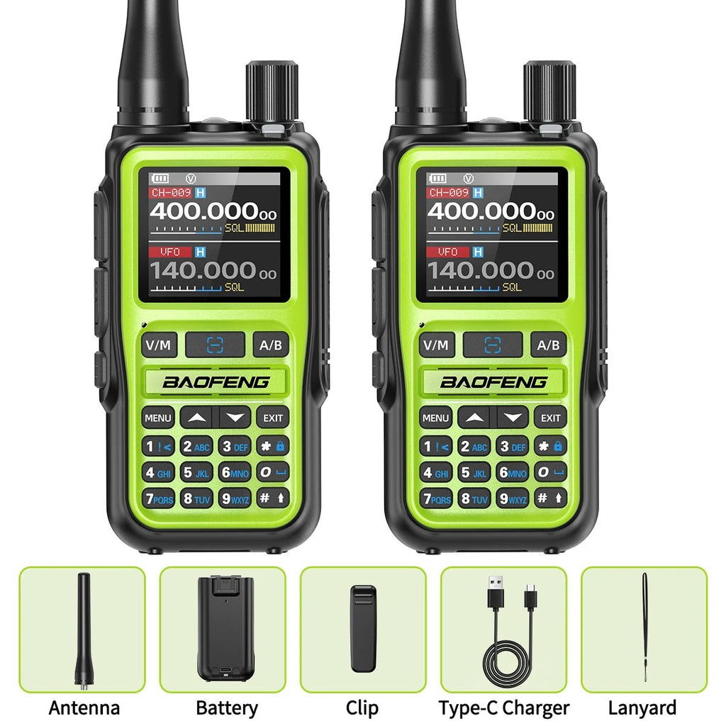 Baofeng UV - 5R Mini Long Range Radio – Bluetooth Programming, Full Band Receiver, Privacy - Focused Communication Tool - STS Technologies LLC