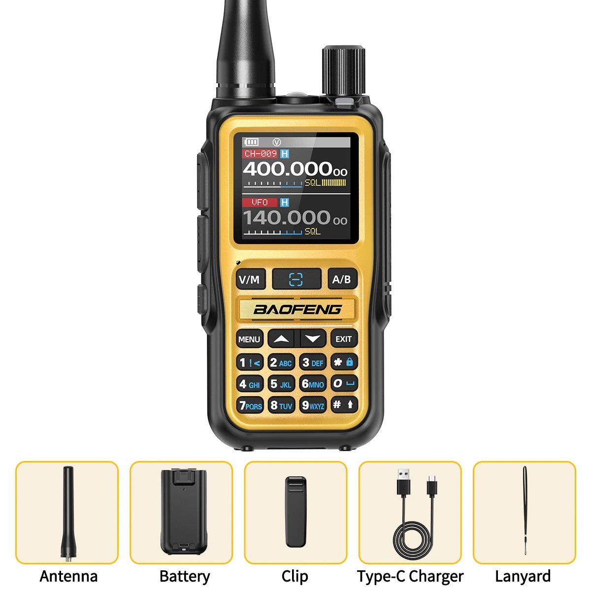 Baofeng UV - 5R Mini Long Range Radio – Bluetooth Programming, Full Band Receiver, Privacy - Focused Communication Tool - STS Technologies LLC