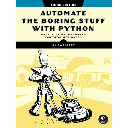Automate the Boring Stuff with Python, 3rd Edition - Paperback Books by splitShops