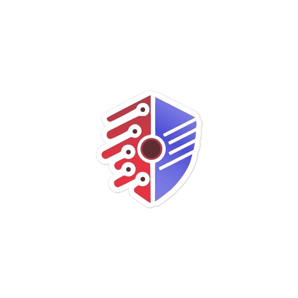 Cyber Shield Identity Bubble - Free Sticker - STS Technologies LLC