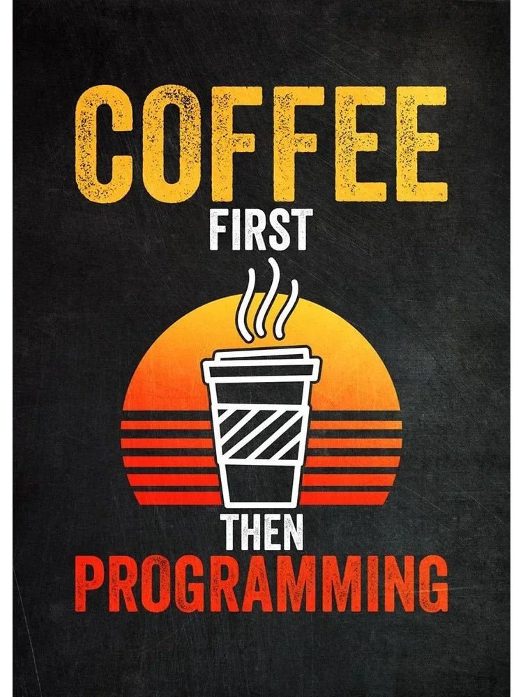 Hacker Code Canvas Wall Art Print for Gamers and Programmers - STS Technologies LLC