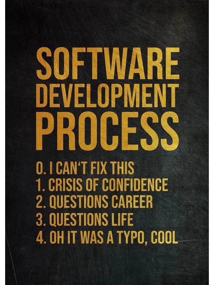 Hacker Code Canvas Wall Art Print for Gamers and Programmers - STS Technologies LLC