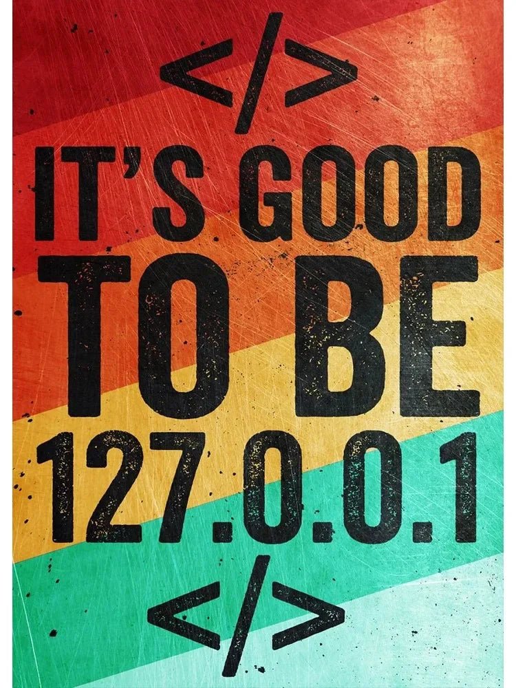 Hacker Code Canvas Wall Art Print for Gamers and Programmers - STS Technologies LLC