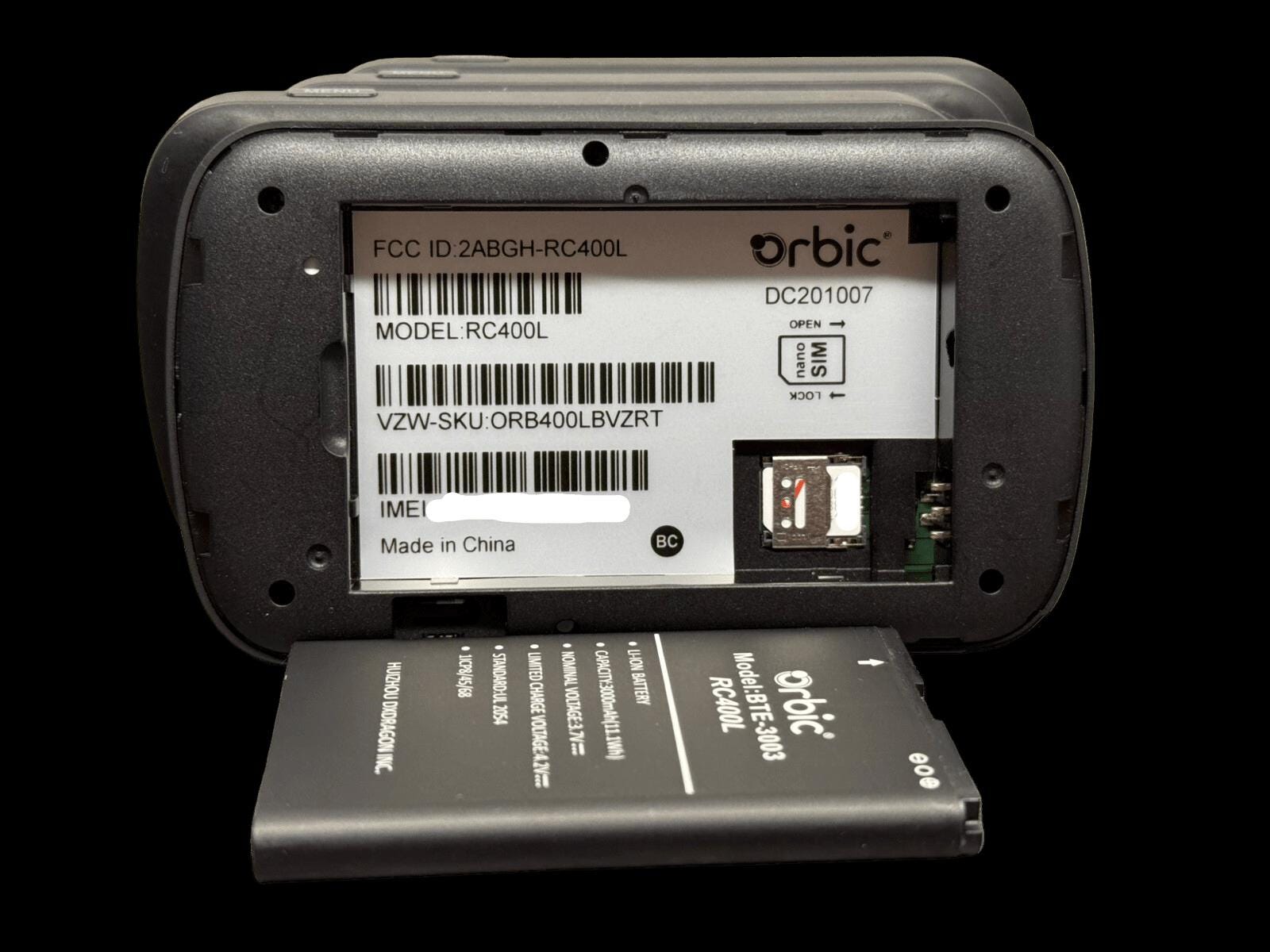 RayHunter IMSI Catcher & Stingray Detector - Orbic RC400L Mobile Hotspot - Security & Privacy Tools | STS Collective