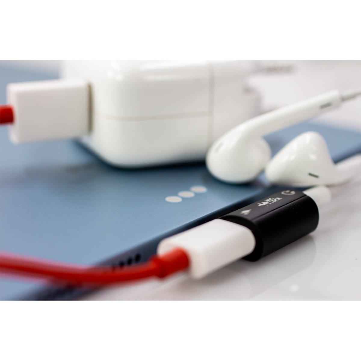 Mic-Lock USB-C Microphone Blocker HiFi SoundPass & Secure Charger Black Mic-Lock