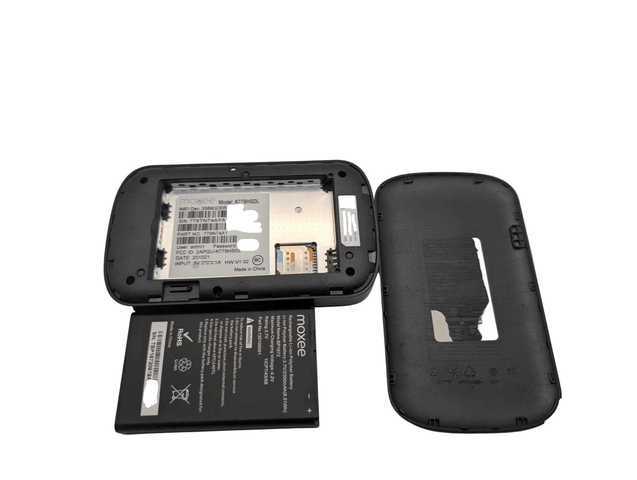 RayHunter IMSI Catcher / Stingray Detector – Moxee K779HSDL Hotspot – Professionally Refurbished & Pre - Installed – 4G LTE Cellular Threat Detection Device - STS Technologies LLC