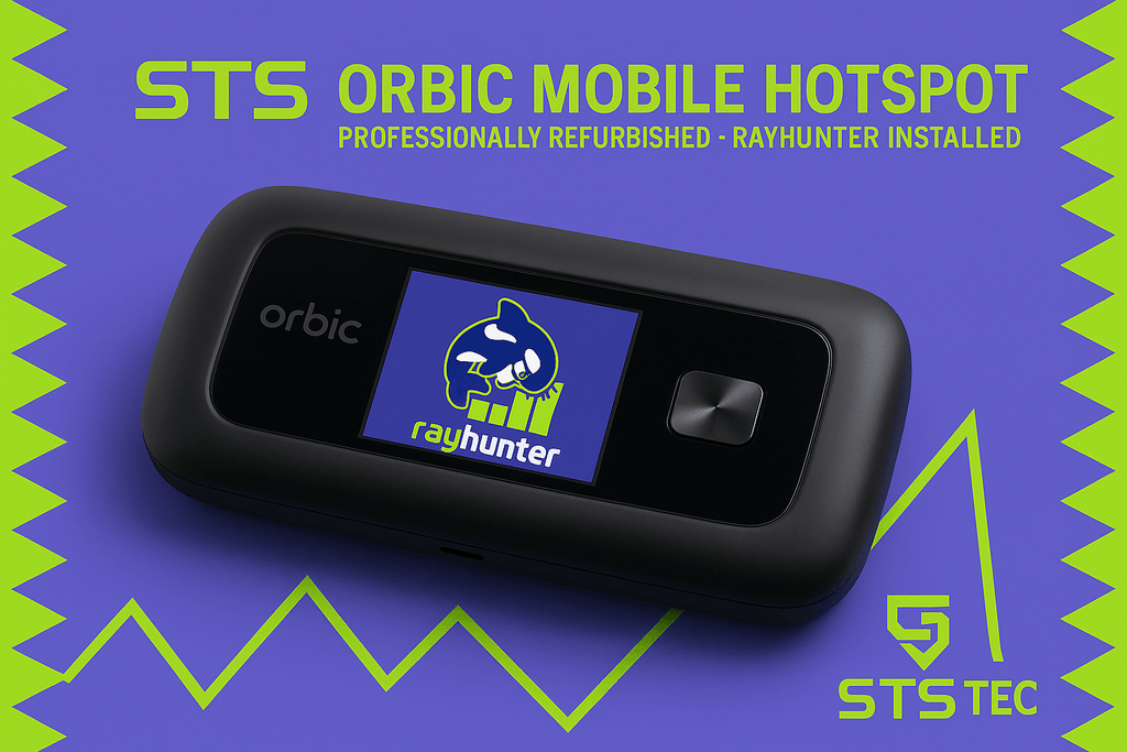RayHunter Orbic RC400L IMSI Catcher Detector | Stingray / Cell Site Simulator Detection Hotspot - Security & Privacy Tools | STS Collective