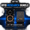 Proxmark3 and Chameleon Ultra RFID research bundle