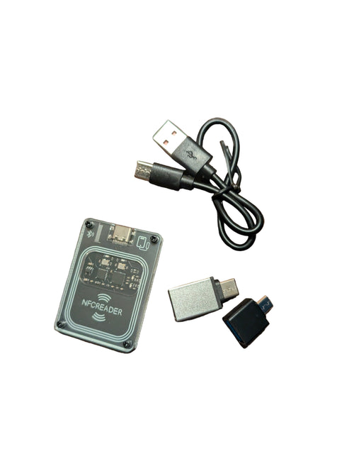 PCR532 NFC RFID Reader Writer | Bluetooth + USB | IC Card Reader Copier | 13.56MHz | STS Technologies - STS Technologies LLC
