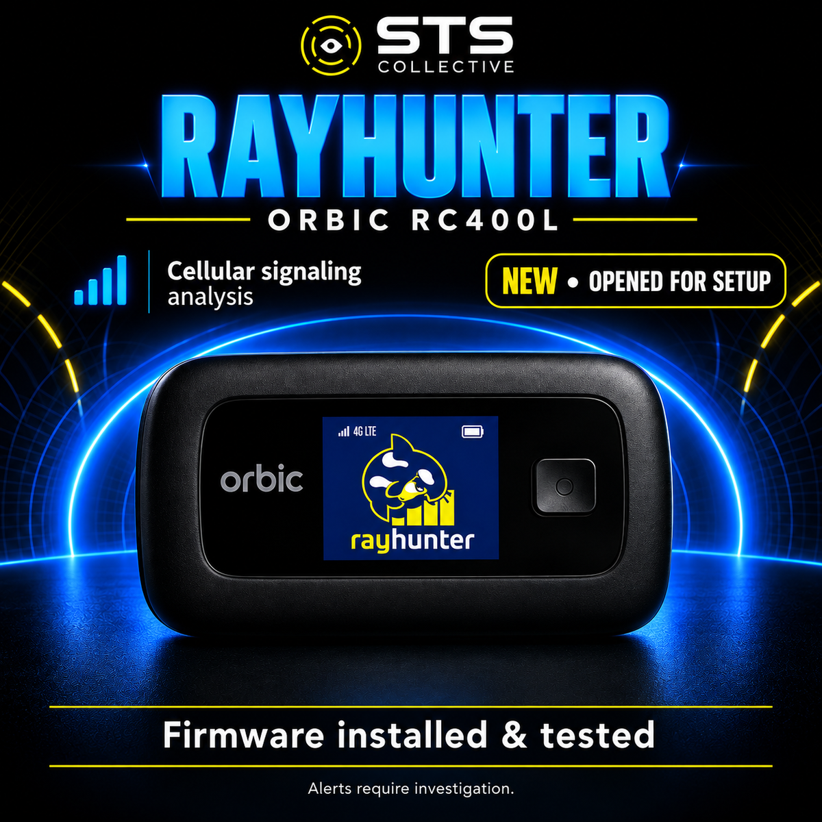 Orbic RC400L Series | Choose RayHunter Firmware & Condition