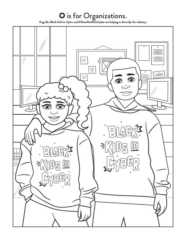 The ABCs of Cybersecurity Coloring & Activity Book - STS Technologies LLC