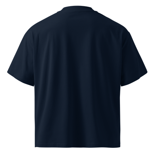 Born in Dark Mode – Oversized Organic High - Neck T-Shirt - STS Technologies LLC