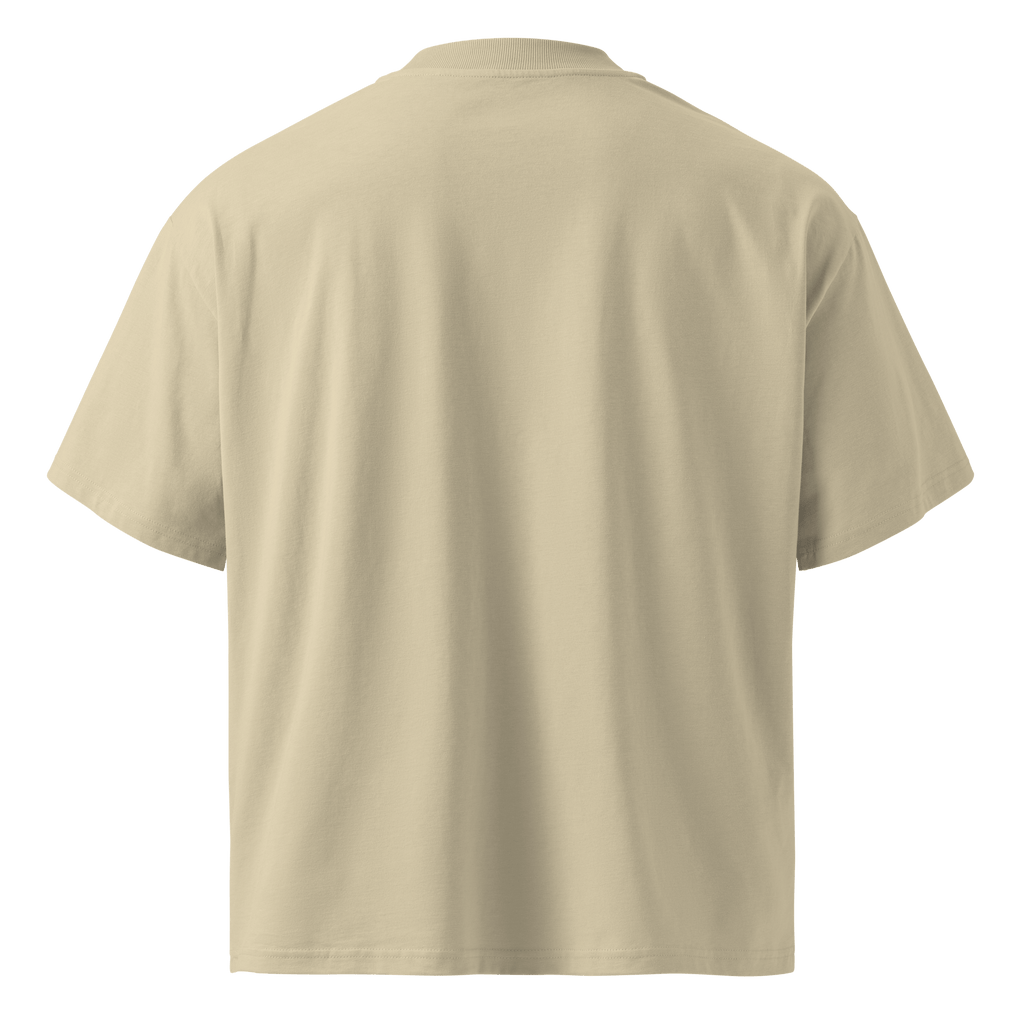 Ghost Mode: Enabled – Oversized Organic High - Neck T-Shirt - STS Technologies LLC