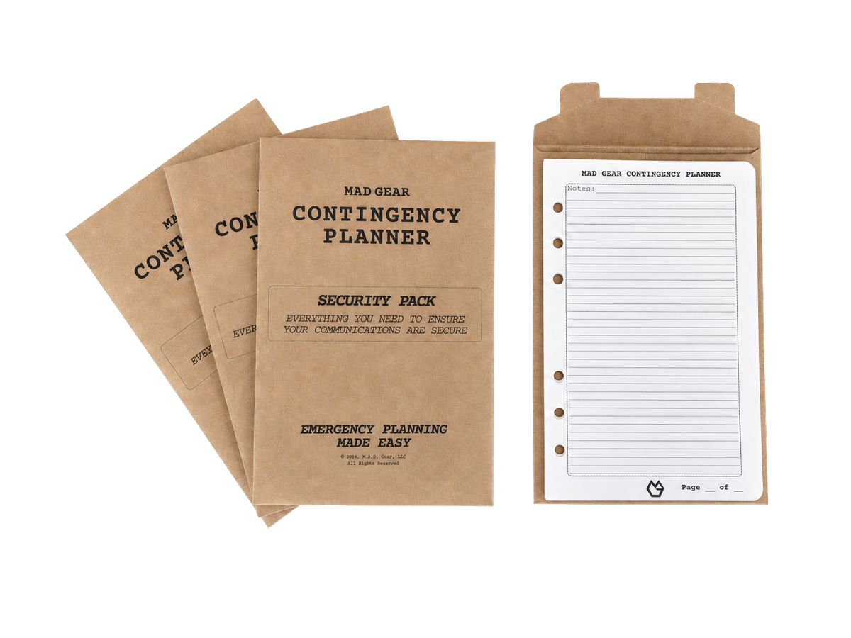 Contingency Planner — Complete Kit M.A.D. Gear